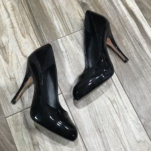 Vince Camuto Black Patent Heels Size 7